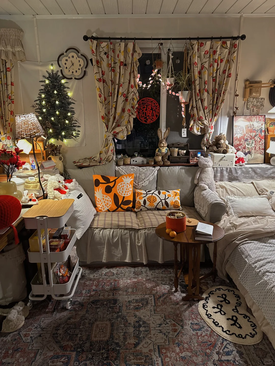 张灯结彩接福到◝年味渐浓的迎春小屋🏮𖥣 ⠜