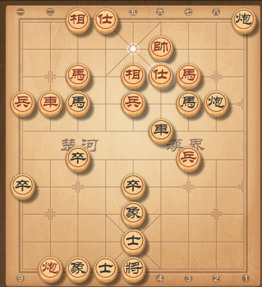 #秋日生活记录#
 象棋中局战术练习：
下面这两幅图黑方如何才能尽快完成绝杀？