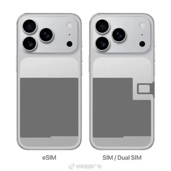 美版iPhone 17 Pro改卡槽还需要换电池，说不定顺便把国行电池带便宜了 