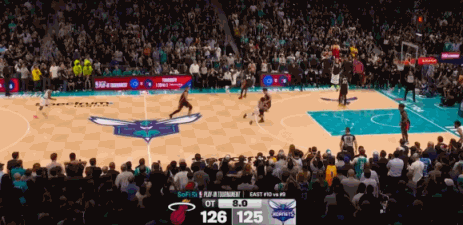 黄蜂VS热火的附加赛，毫不夸张的说被拉梅洛鲍尔操控了比赛过程……因为今天所有悬念