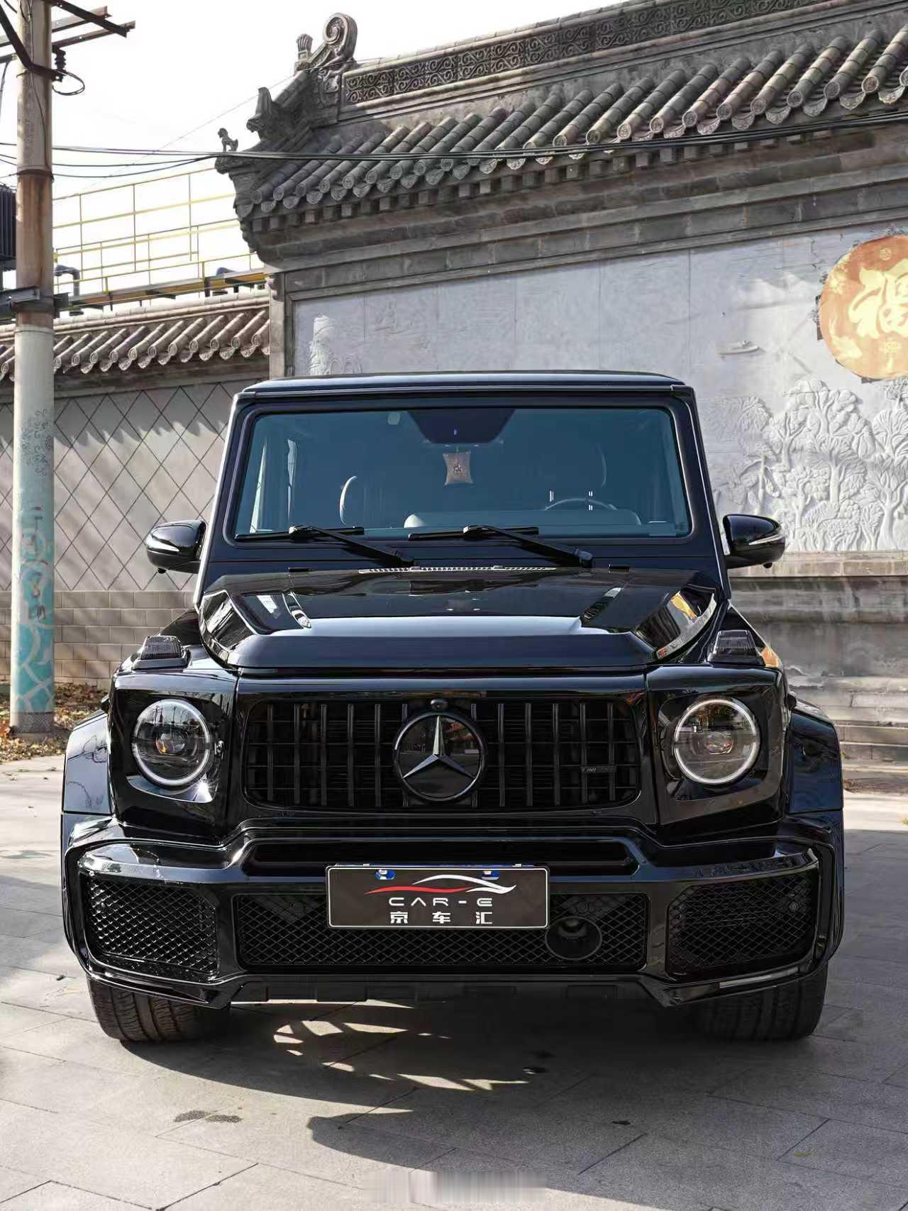 黑武士G63完工，黑色铠甲+暗夜套件，杀气拉满！AMG V8心脏的低吼，西装暴徒