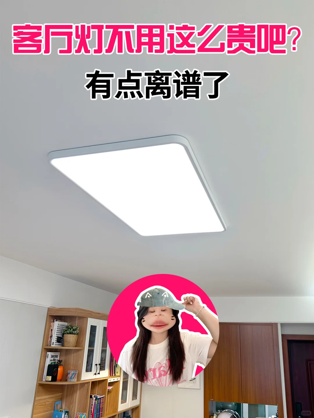 天老爷咧！客厅吸顶灯不用那么贵吧！？