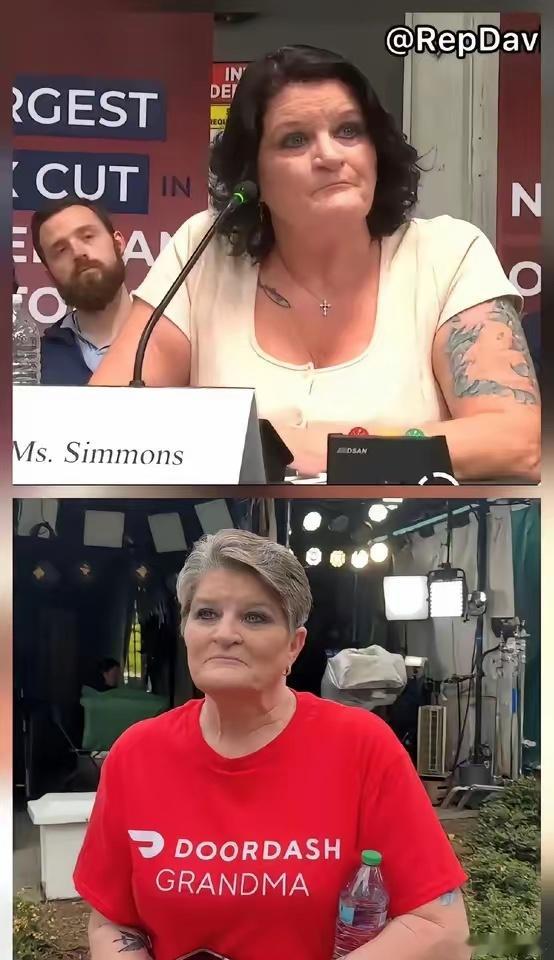 照片越扒越多，给特朗普送外卖的麦当劳外卖员，网友又扒出一张照片，奥斯卡直接给她发