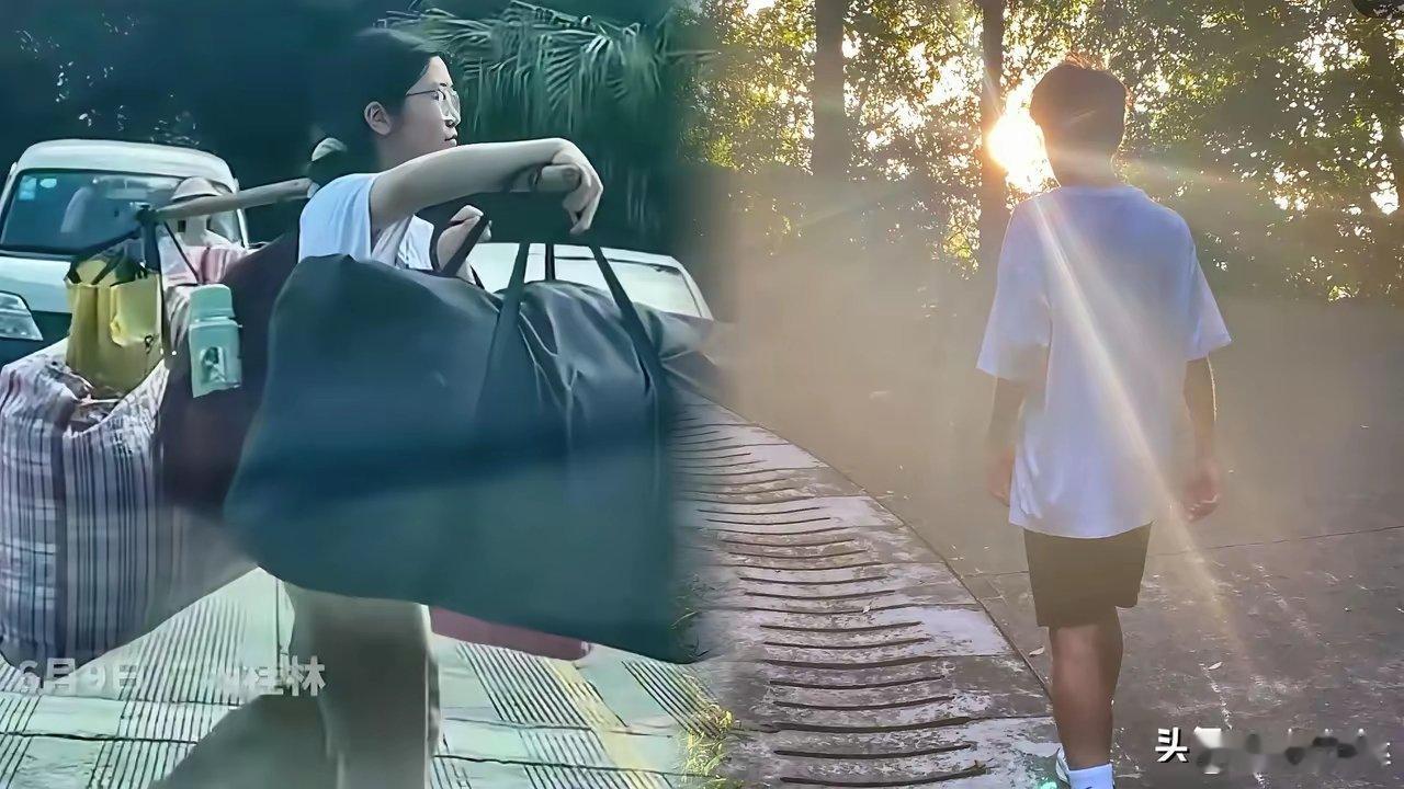 某网友:我把这段视频给上高中的儿子看，他看了看忽然说:妈，我感觉我喜欢这样的女孩