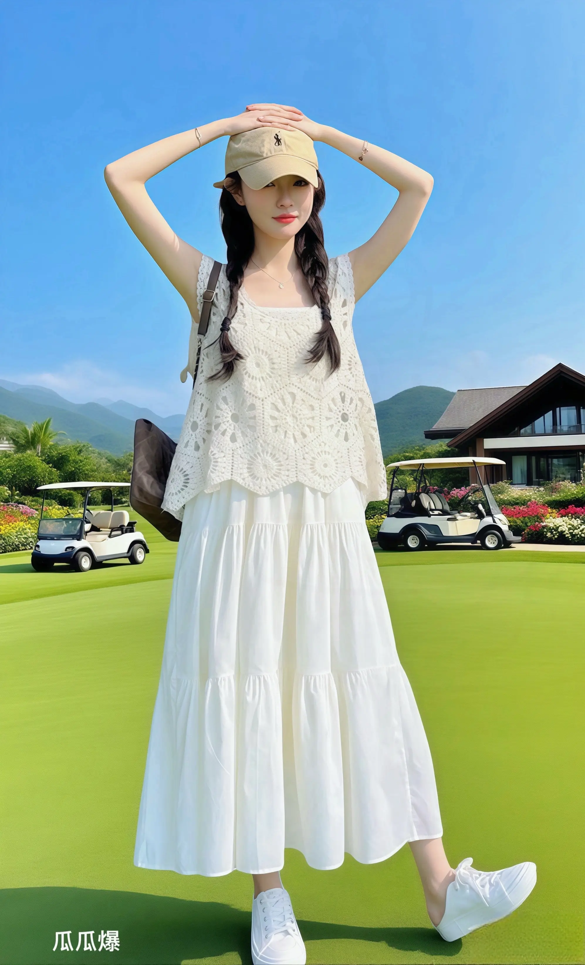 夏天该有的样子 夏天的颜色 美不美你说了算  夏日清爽穿搭  小个子显高显瘦穿搭