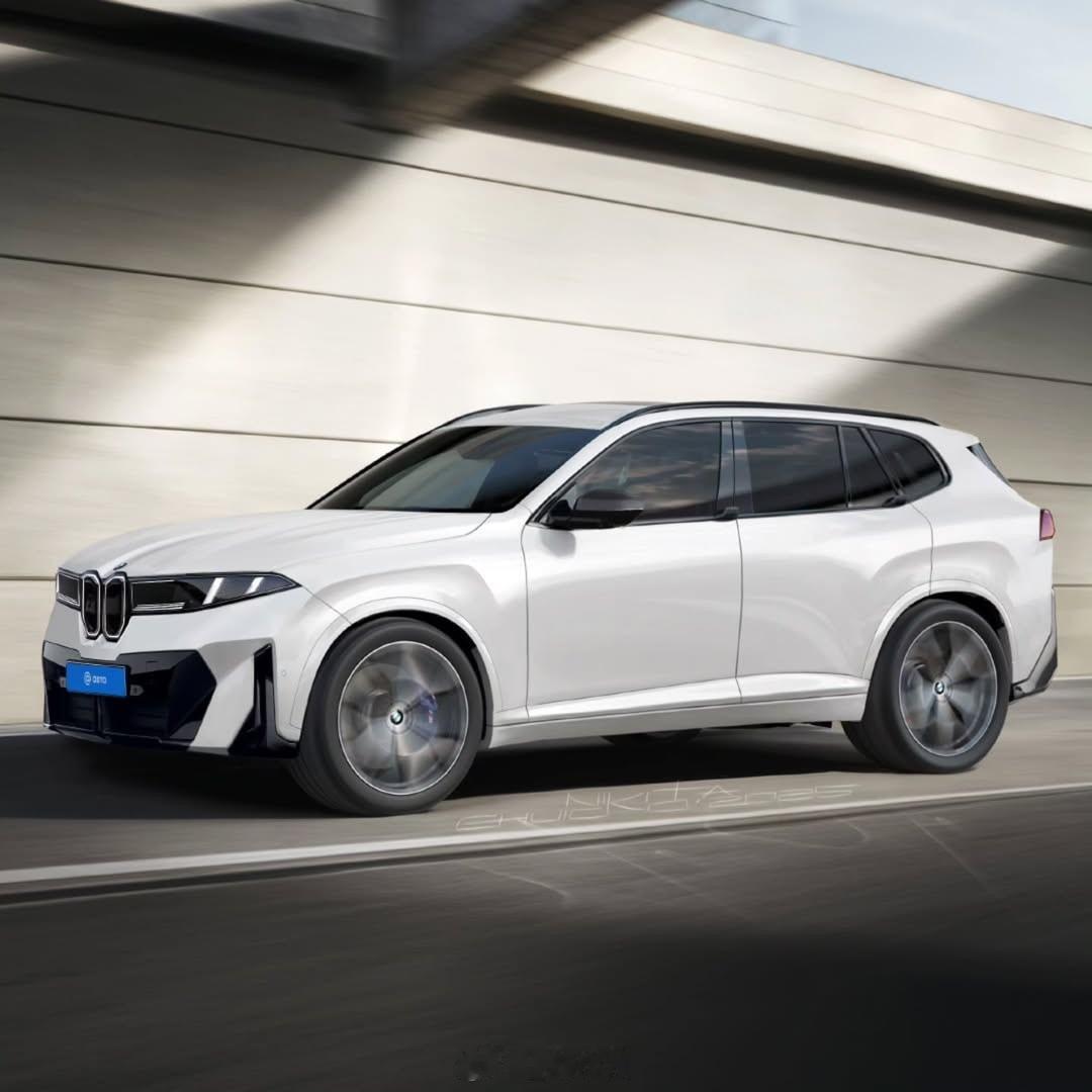 宝马下一代宝马X5新车渲染图 【新车渲染】下一代宝马X5新车渲染图，和现款相比，