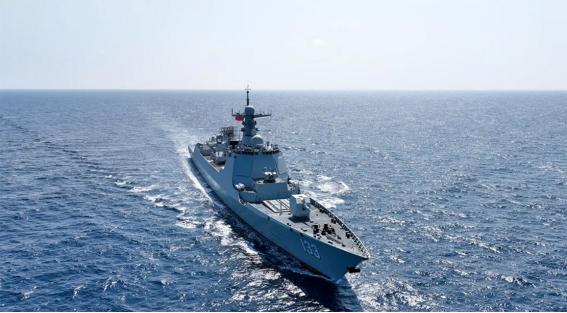 解放军的反制说到就到，导弹驱逐舰带队出海，路过日本“家门口”

在日本海自“雷”