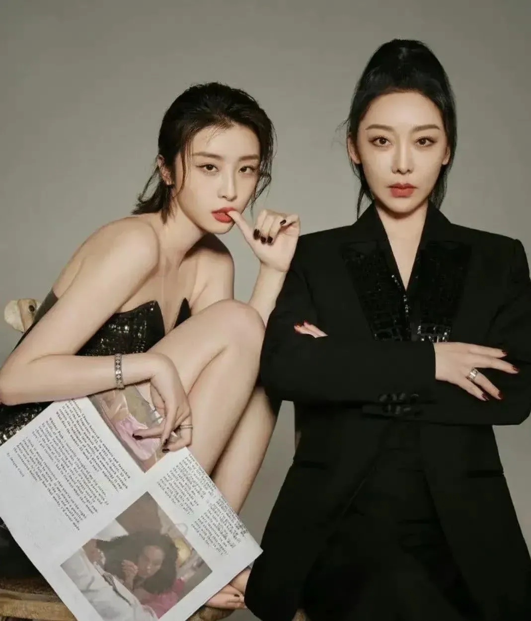 网友：这俩母女到底谁才是妈啊？ ​​​