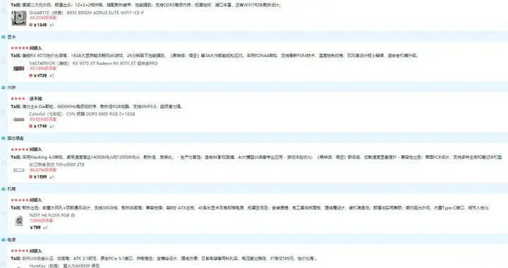 雙11攢機(jī)大賽精選：前三名配置單點(diǎn)評(píng)