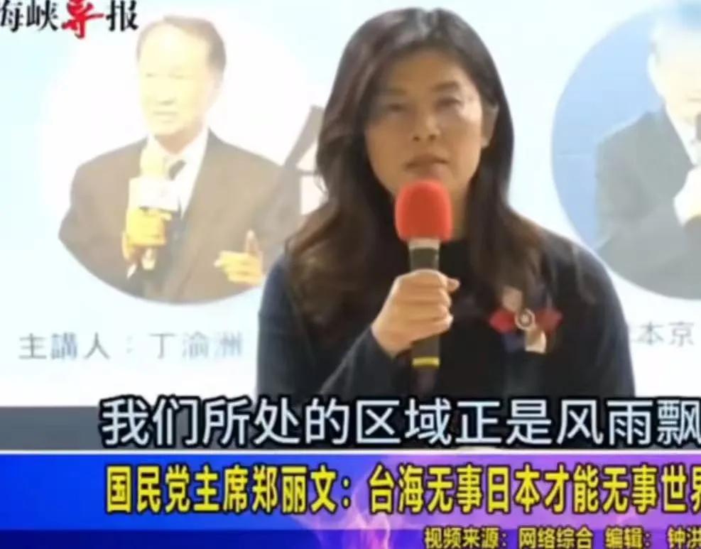 郑丽文这一招比安倍晋三还毒！

她直接把“台湾有事”的勒索范围，从日本扩大到了全