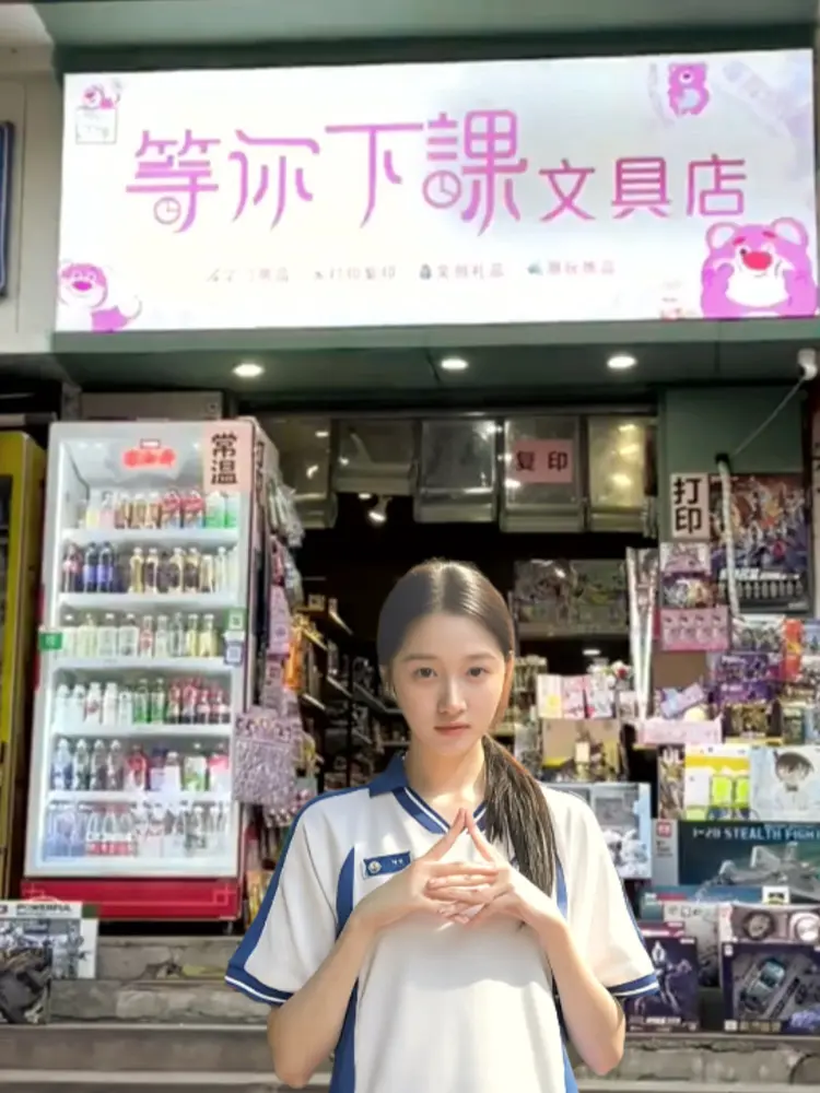等你下课一起走好吗