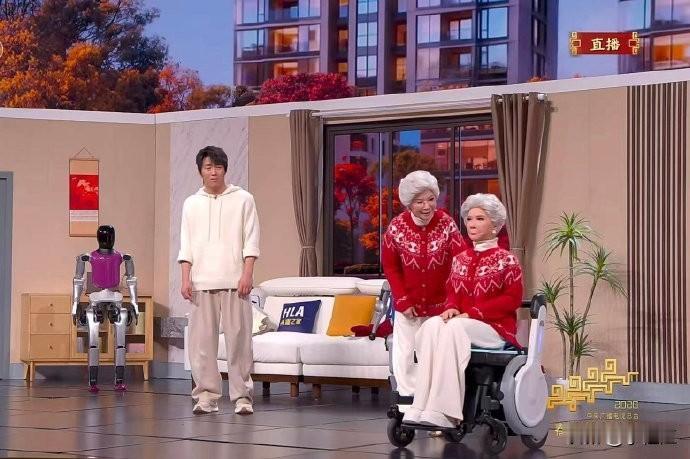 今年的春晚有两个特点：
1、机器人已经全面入侵春晚！太强硬了，一开播就有无数的机