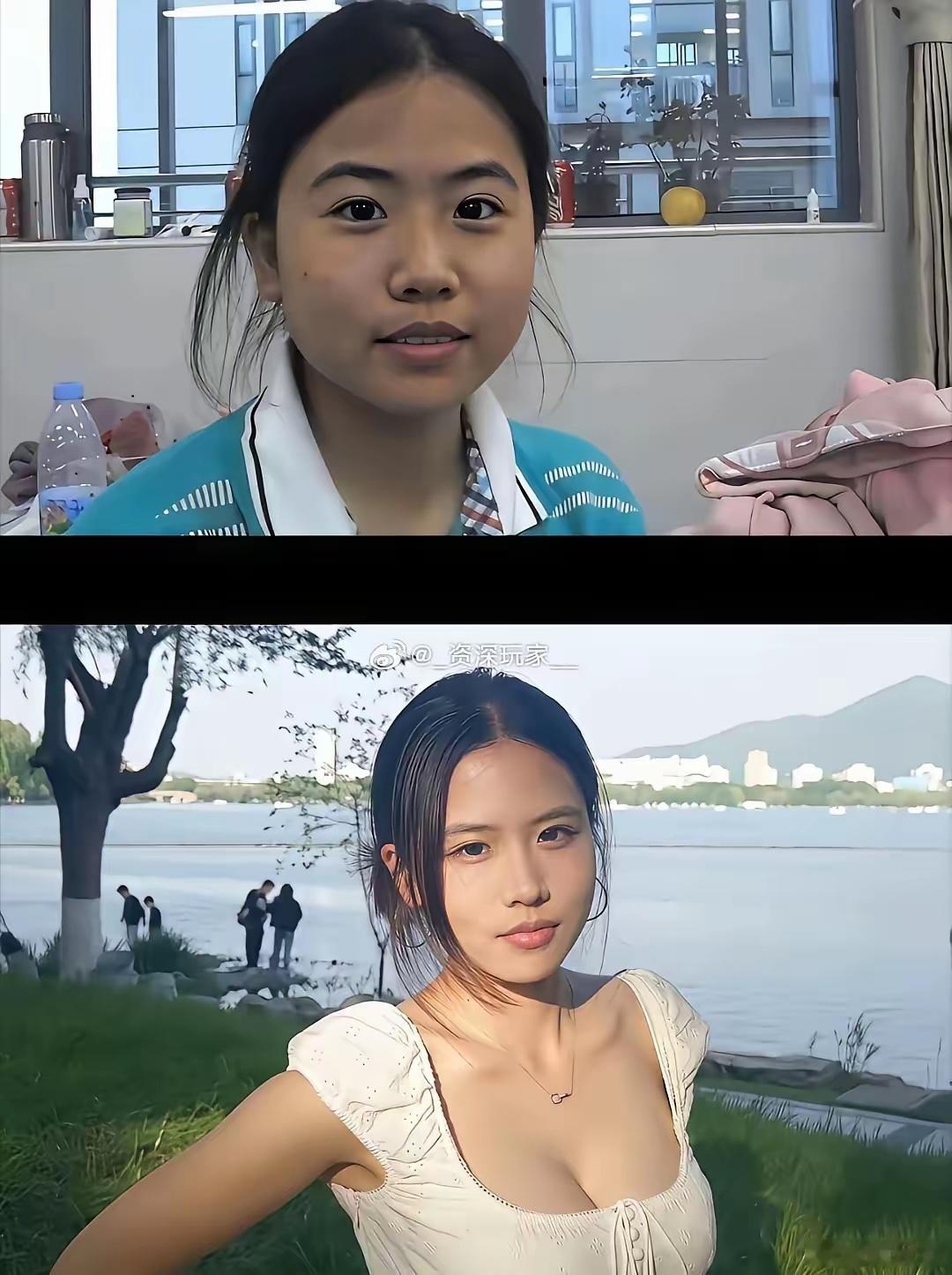 四年大学，明显成熟了很多。 