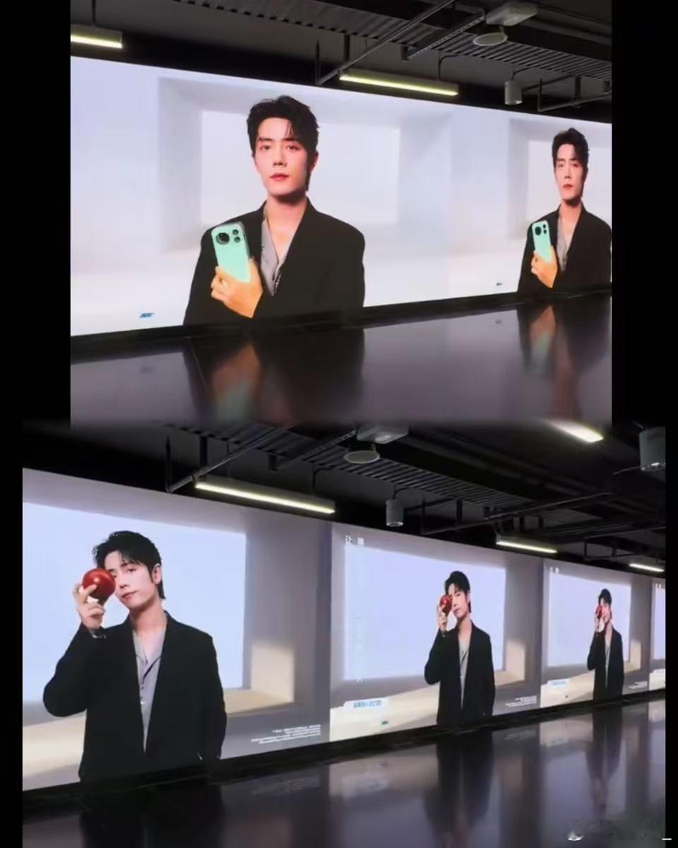 数数多少个城，荣耀这巨幕这排面太硬核 江汉路裸眼 3D、陆家嘴 Teamlab 