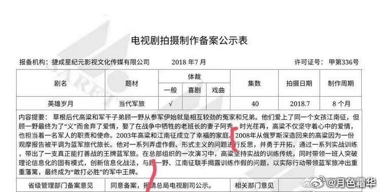 我的妈呀，《王牌部队》先把备案后四排高粱俄罗斯留学的戏还给高粱吧，谁手上没剧本吗