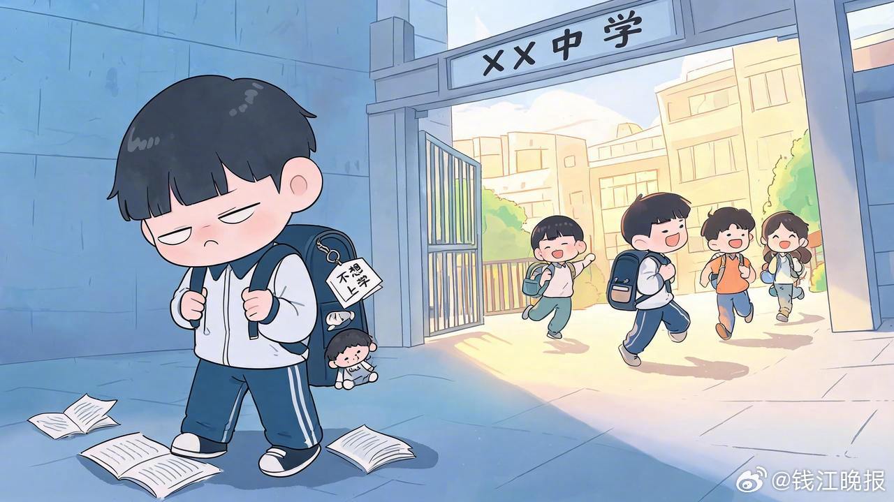 【Deeptalk｜#初中我的孩子不肯去读书了#】潮新闻 讲述人：一个焦心的妈妈