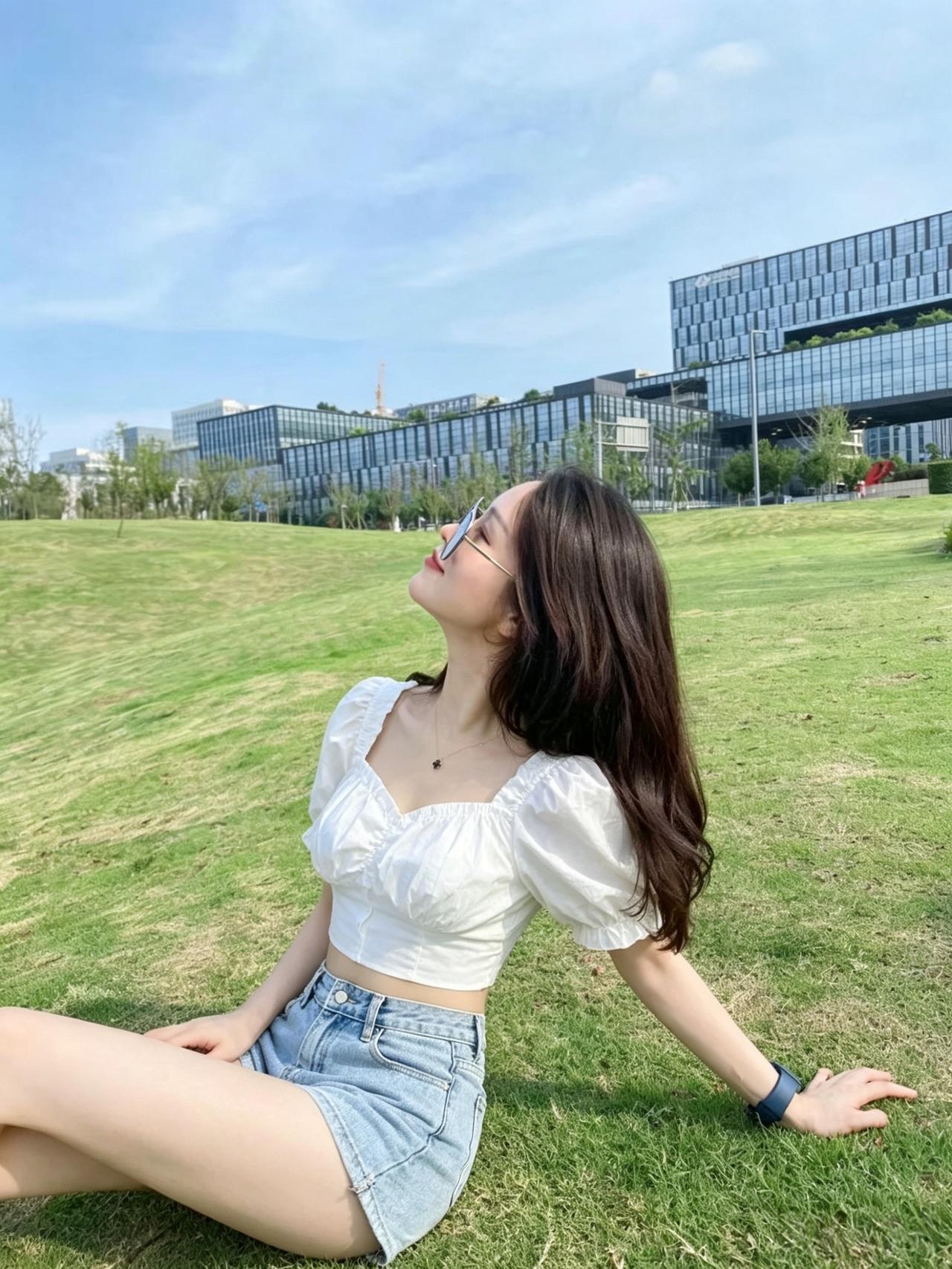 阳光下的美好时光，享受生活的每一刻！🌞💃🏻