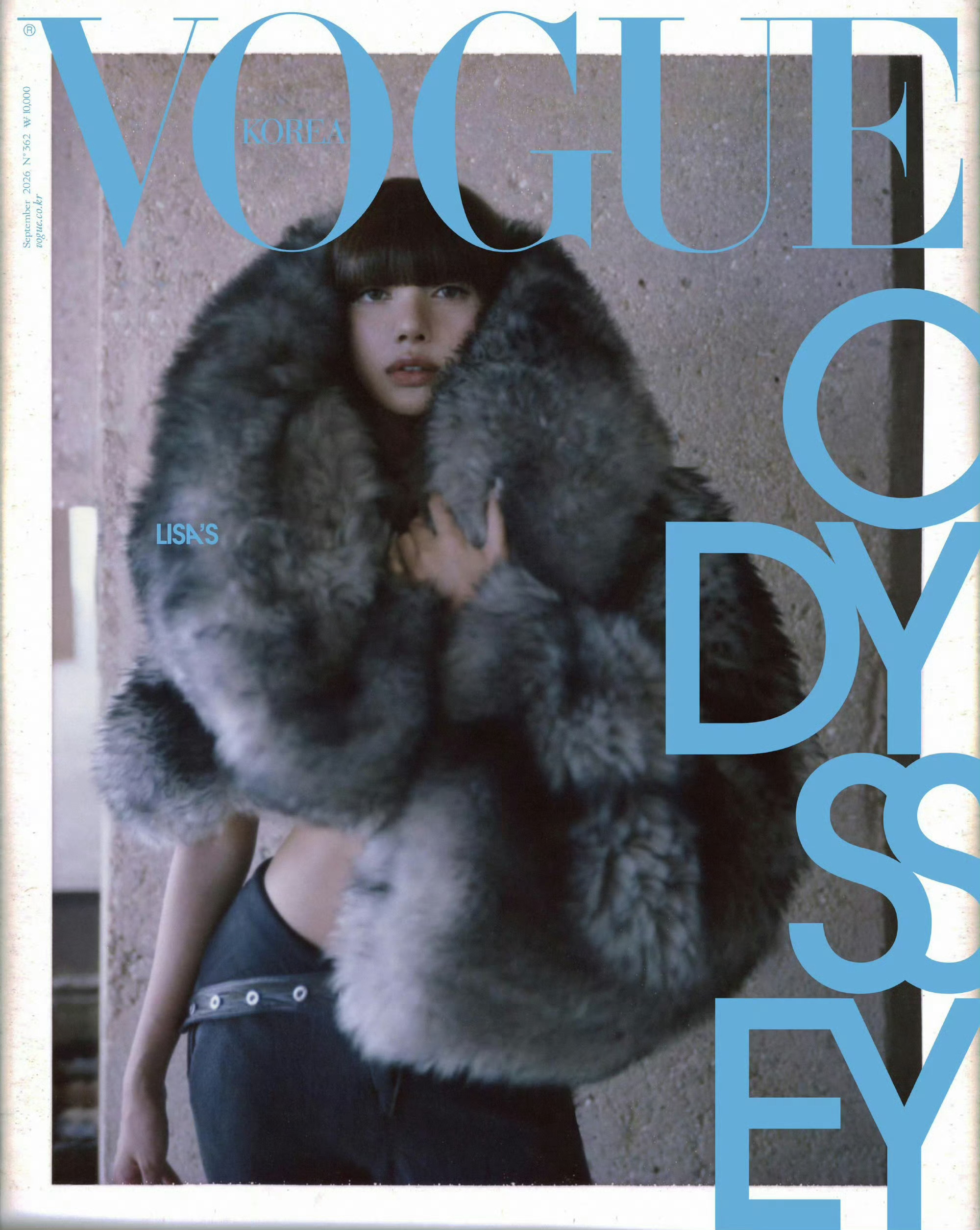 Lisa  x  Vogue Korea September 2026，韩版VO