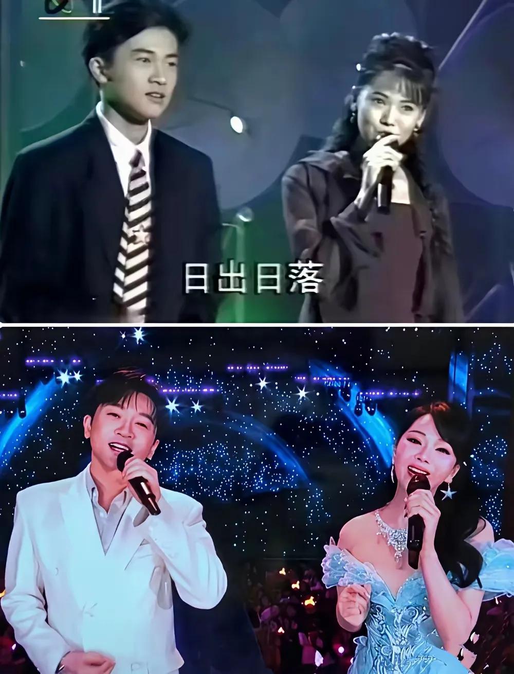 原来，苏有朋与伊能静早在30年前就合作过了，两人保养得太好了。

春晚舞台的再次