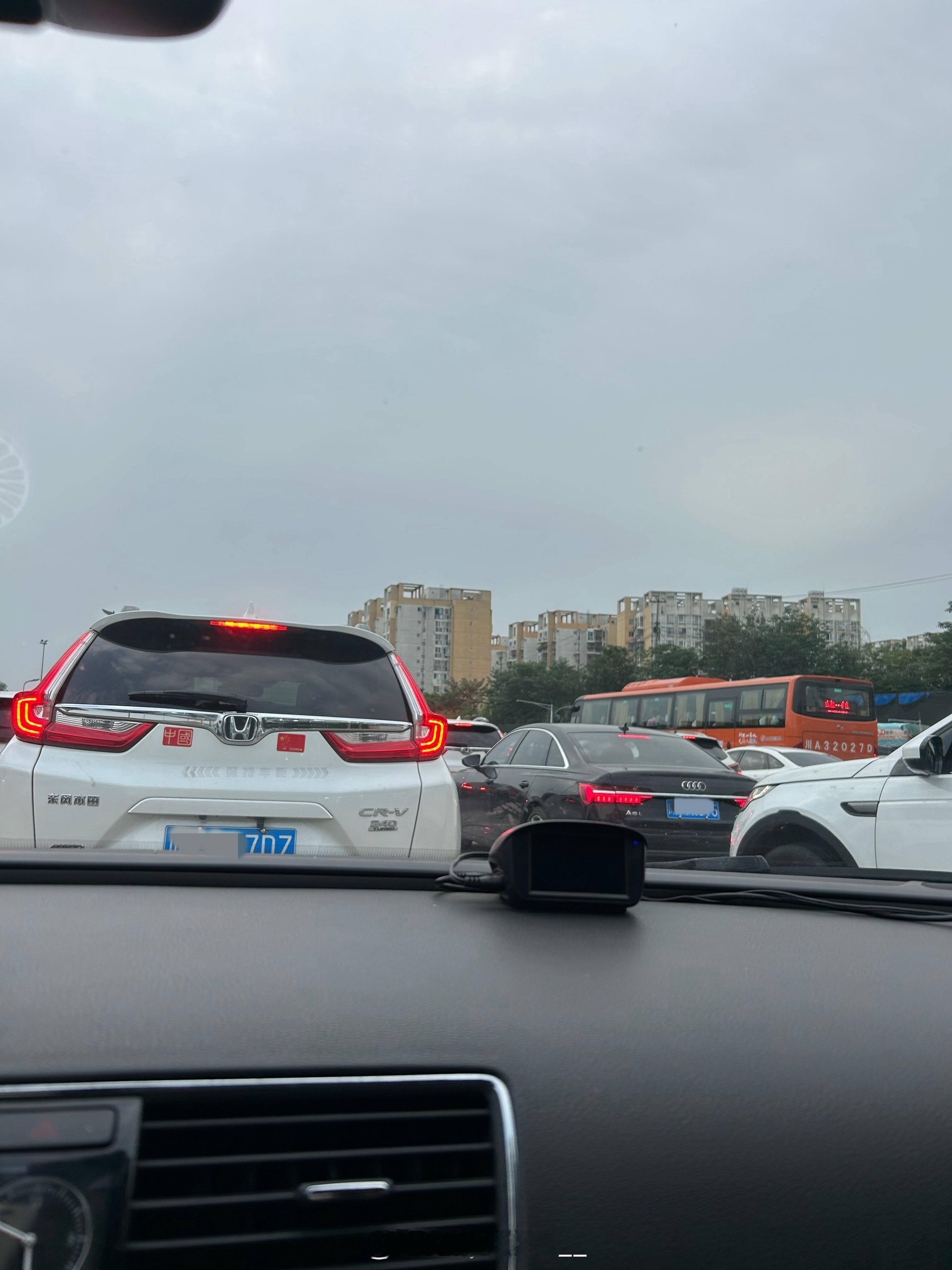 成都我又来了一出高速口开始堵车今天才4号就返程了嘛[疑问] ​​​