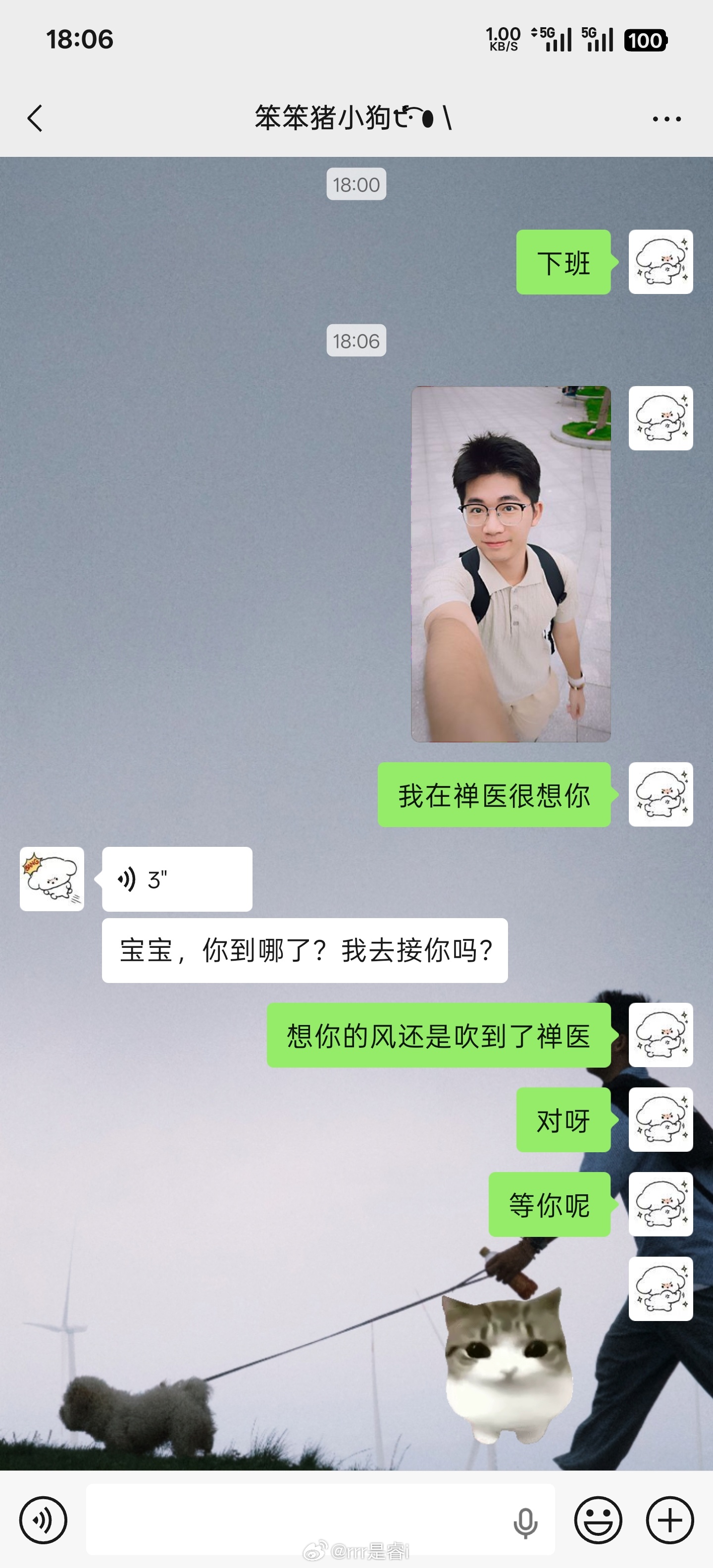 我每天： 