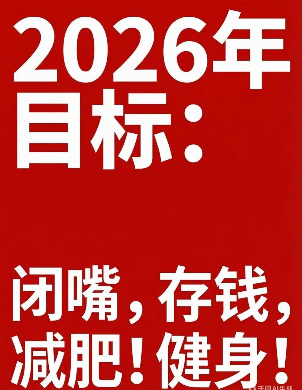 像建立新中国一样建立自己。2026年-2030年，这五年要好好生活