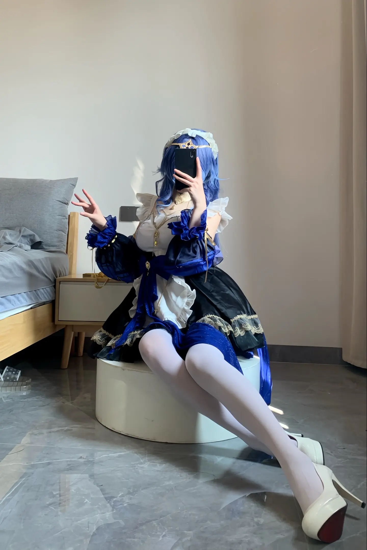 太喜欢这套衣服了。