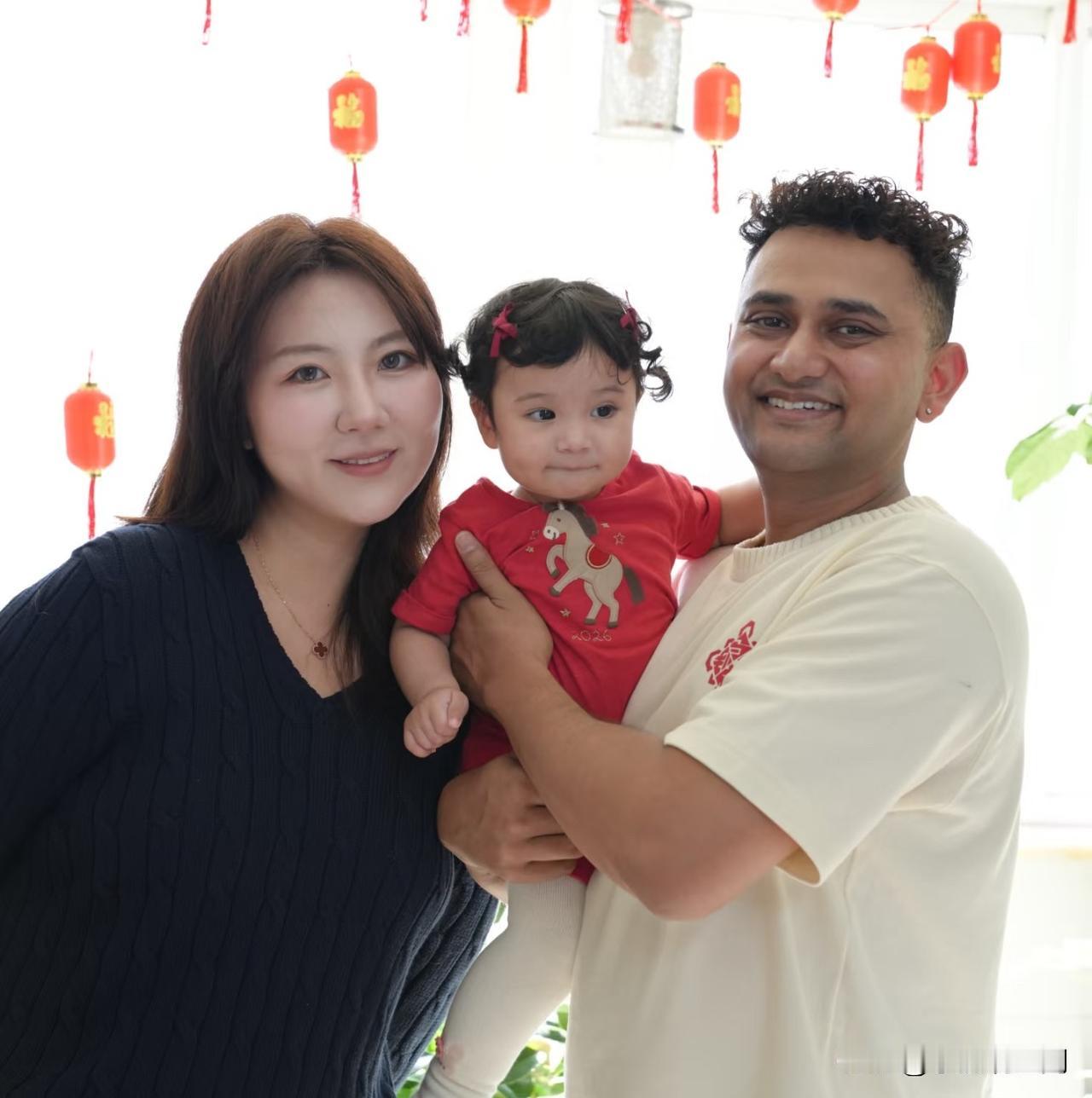 东北女子嫁给了印度老公[赞]