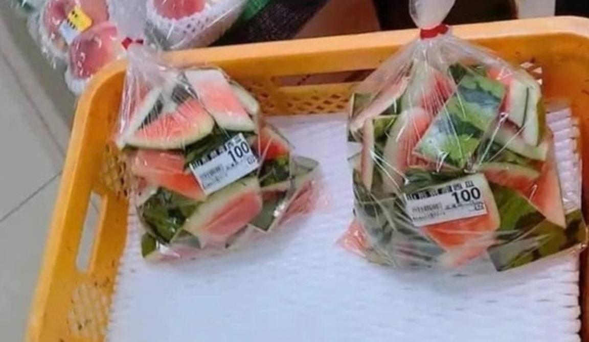 一个没有西瓜自由的国家，但他们实现了西瓜皮自由 ​​​