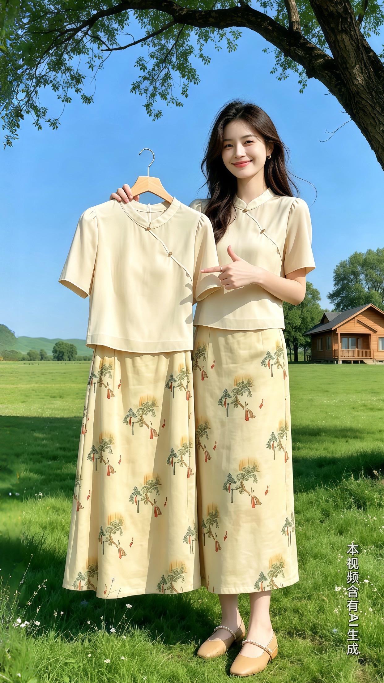 夏日不露腿穿搭安排上了 清冷感淡颜系一周穿搭 让配色决定穿搭 夏日万能...
