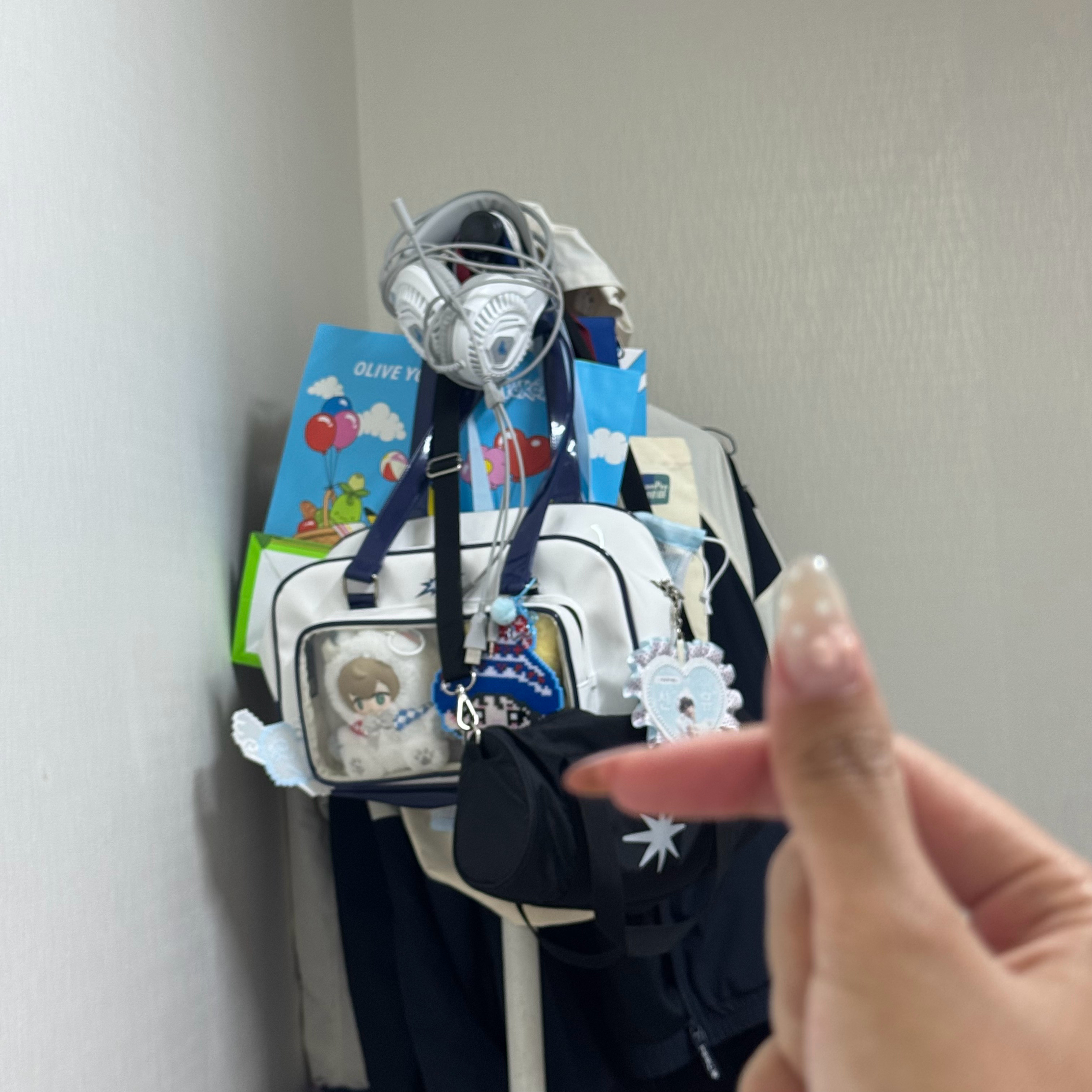 打卡床很软水很好喝