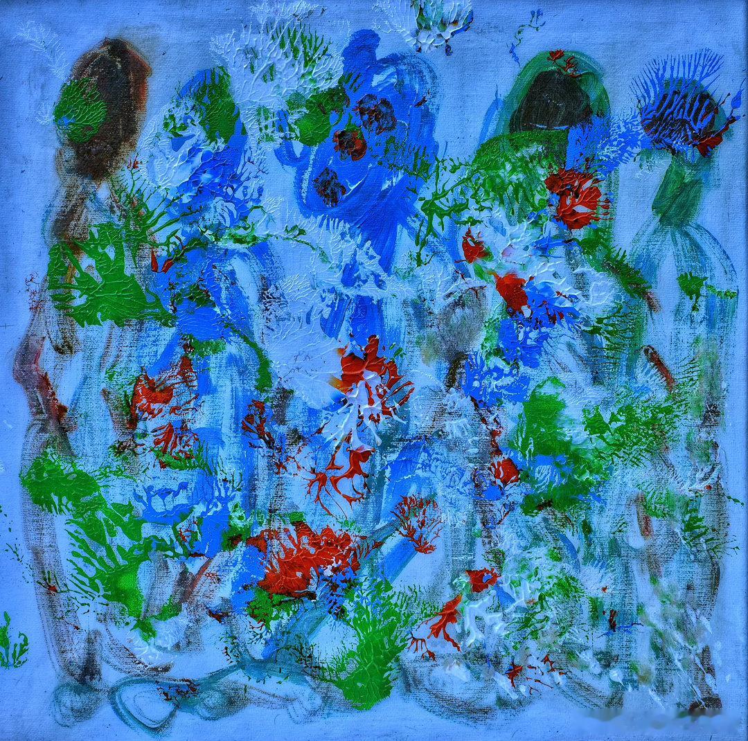 摄影人  王鹭佳：2021油画作品。油画王鹭佳