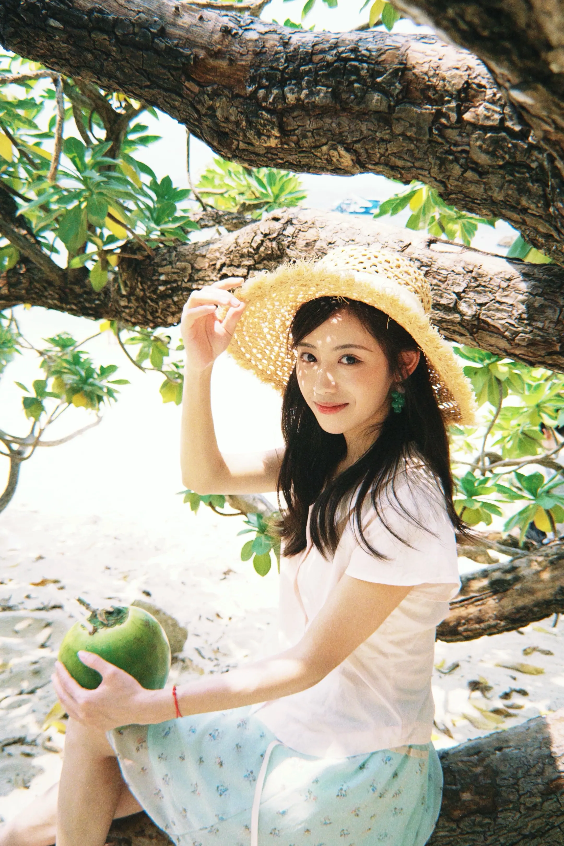 温柔懒懒的海风