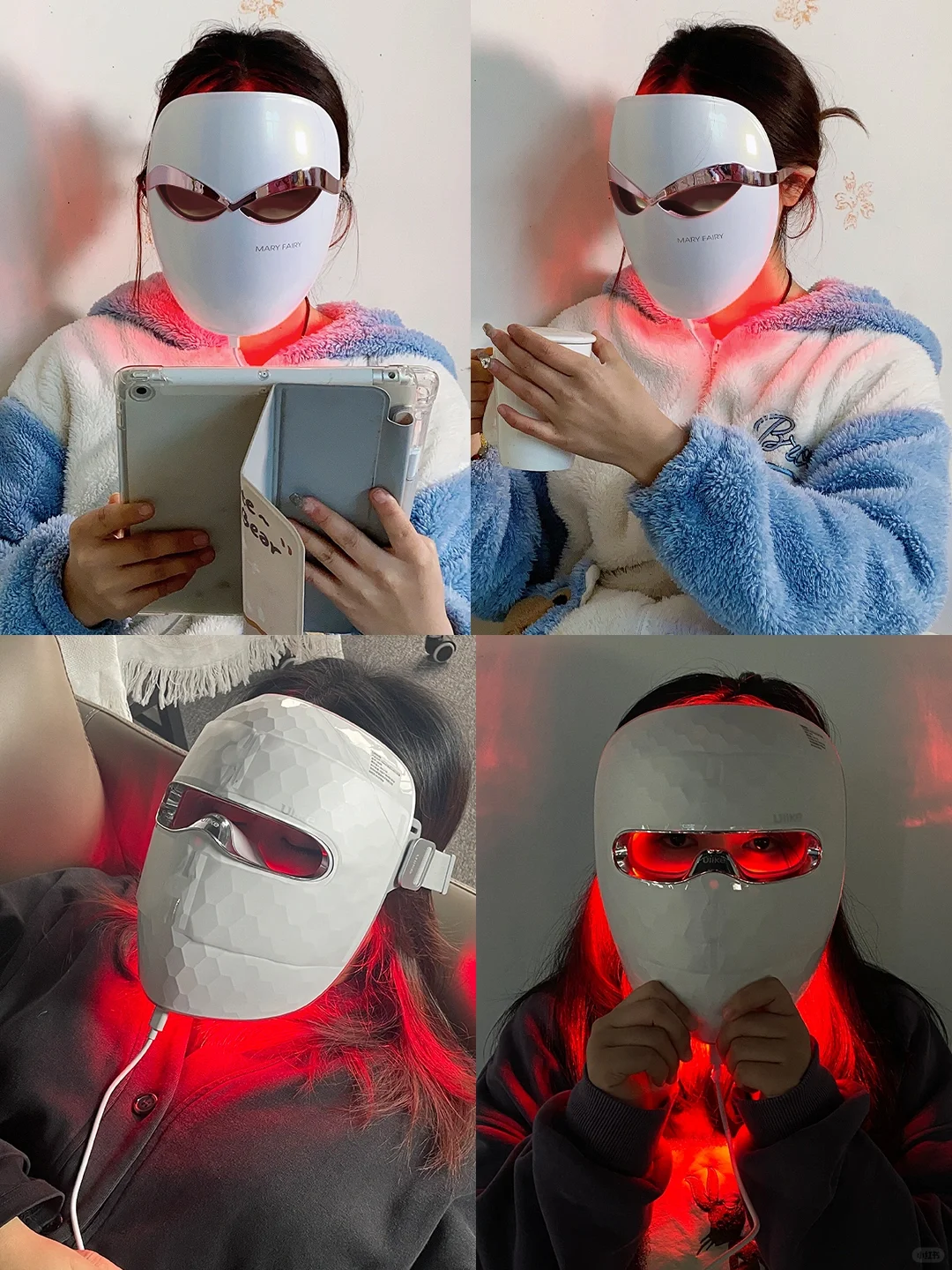 用半年的面罩美容仪！变白了！真香！