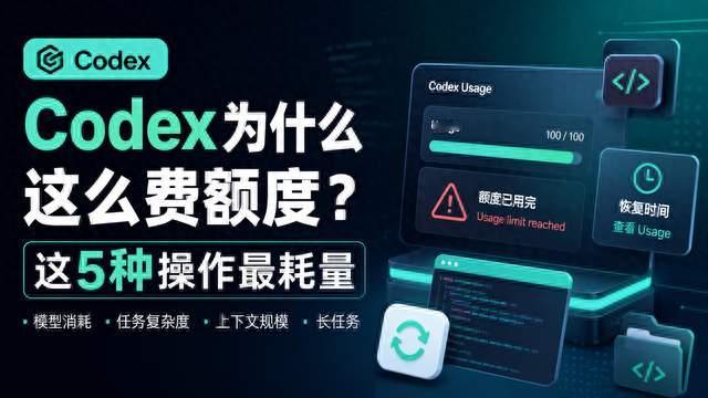 Codex为什么这么费额度？这5种操作最耗量