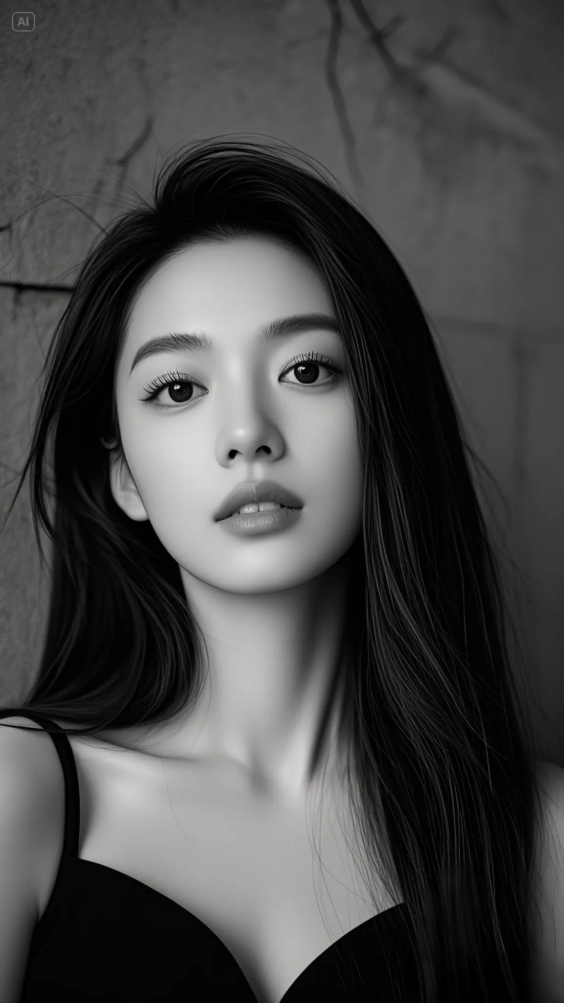 ai美女 爱美 黑白系 写真