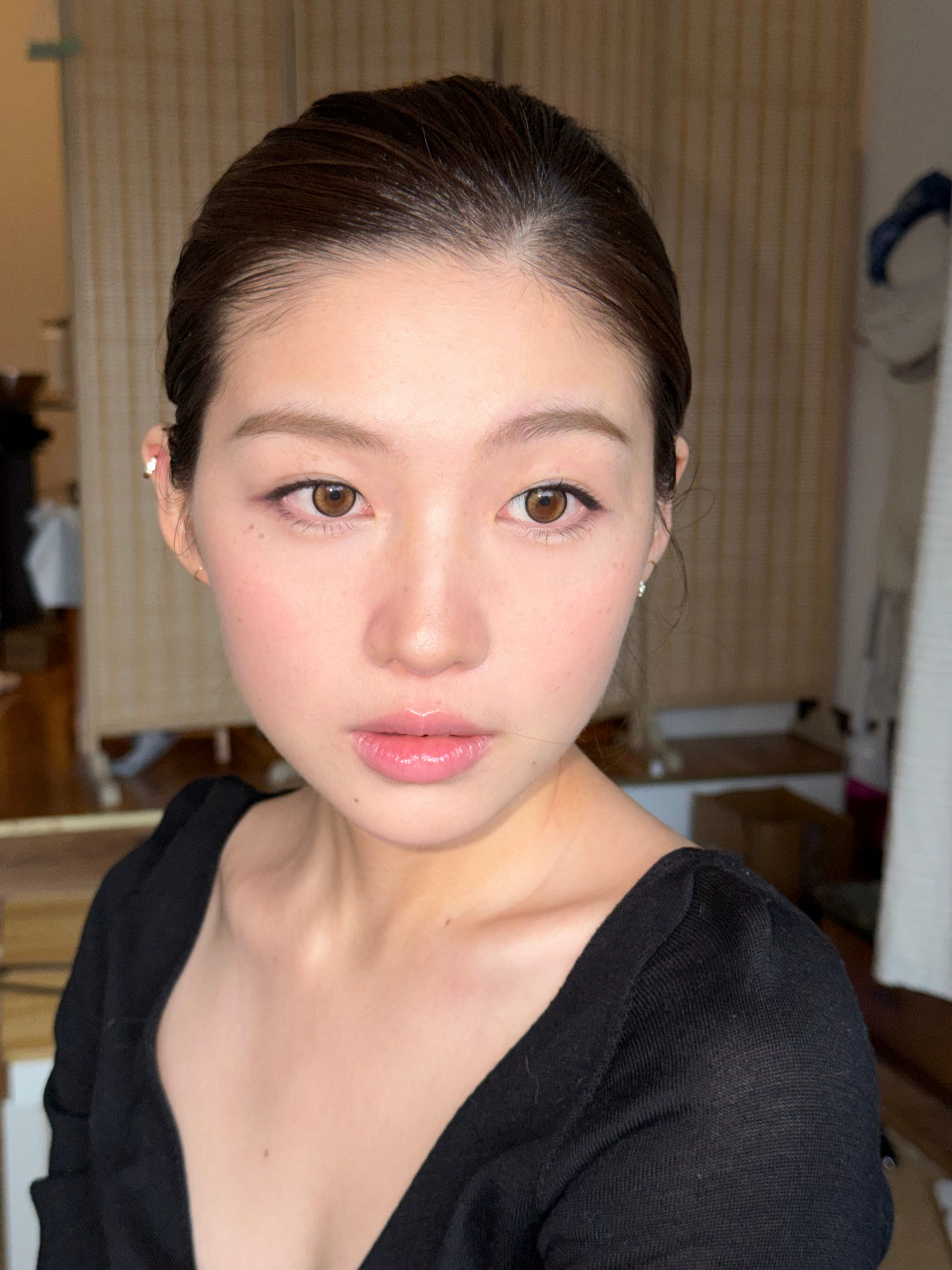 双高光➕闪光灯就这样。谁的女孩眼里无光了