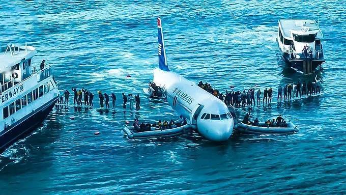#岁月留影# #航空美图# 十五年前的今天，切斯利·“萨利”·萨伦伯格机长巧妙地