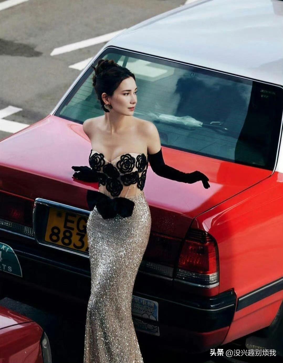 卢靖姗身材太好了，韩庚真是捡到宝了，羡慕啊