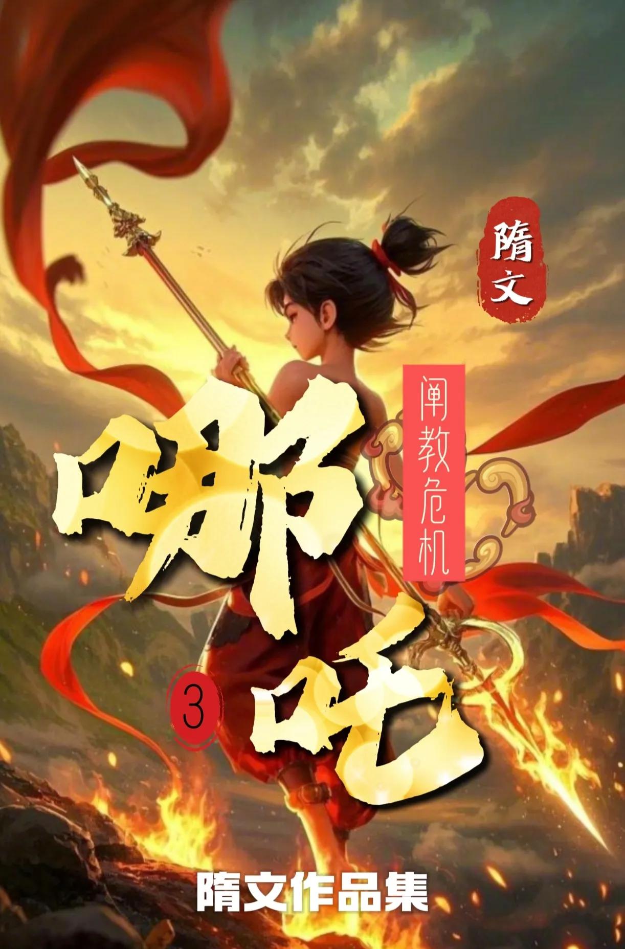 这部小说是继《哪吒2之魔童闹海》续写，讲述封神大战前夕，天庭势力扩张，昊天上帝要