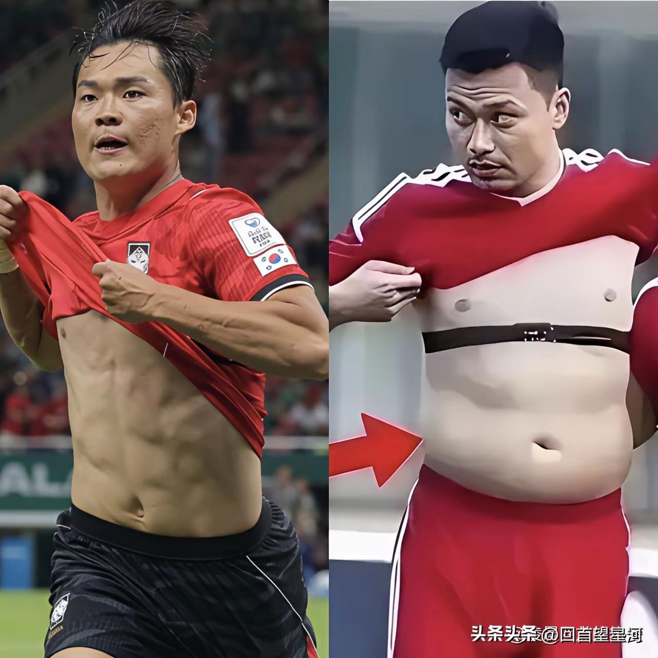 韩国2:1赢了捷克队，同为东亚的中国队现在连泰国越南都赢不了，还有很多人在问为什
