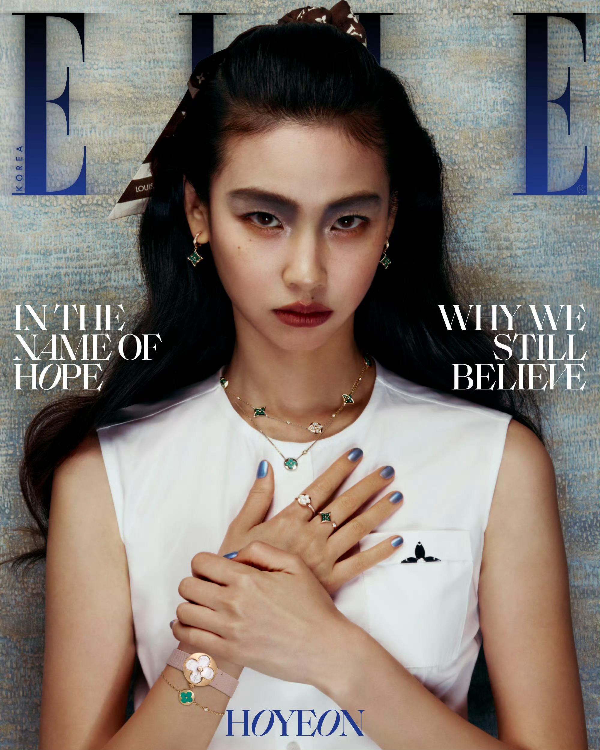 ELLE Korea July 2026 韩版ELLE发布七月刊封面黄政民、郑浩