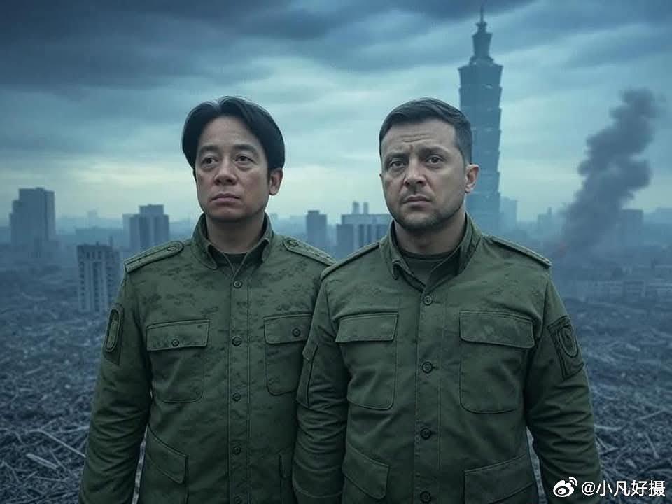 台媒消息：台独头目赖清德今天上午在桃园市叫唤“只要中国对台湾能对等、尊严，愿意跟