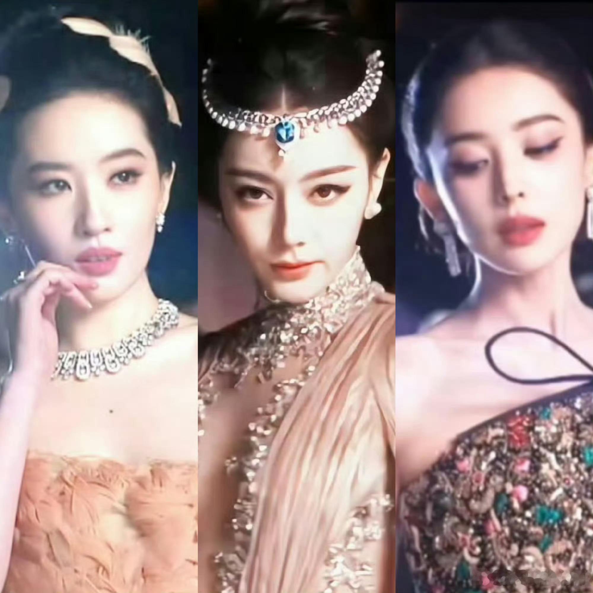 内娱最权威的三张脸咱就是说，没必要给刘亦菲放这张图吧？ ​​​