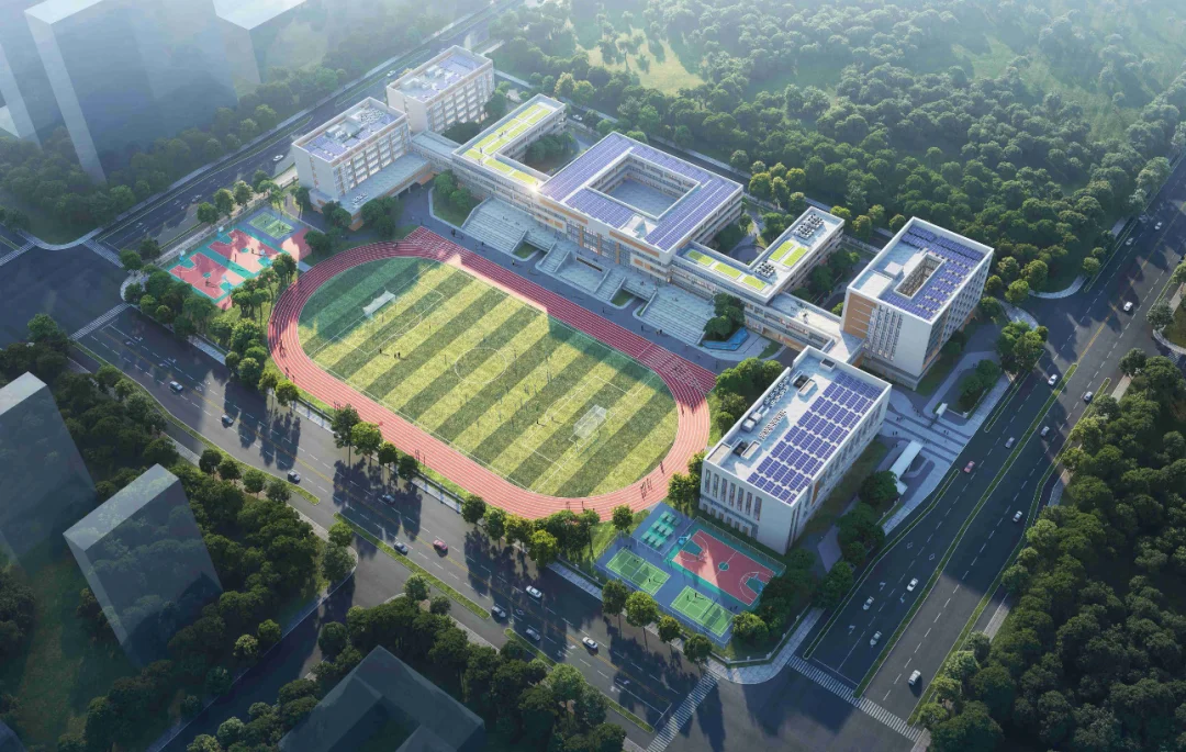 省府中轴，合肥市紫云山中学项目规划公示～