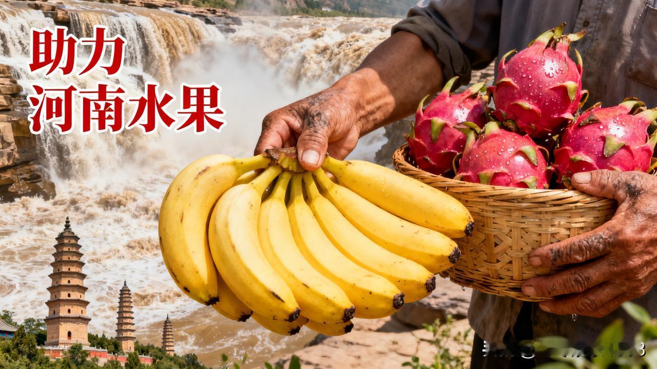 你能想象吗？一向被认为不是香蕉主产地的河南，竟然产出了好吃又甜的香蕉，还有火龙果
