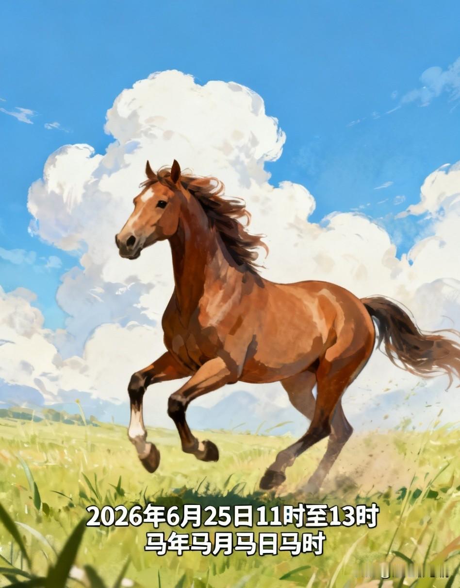 你遇到过“四马日”吗？今天是一个极其难得一遇的日子，今天是2026年6月25日1