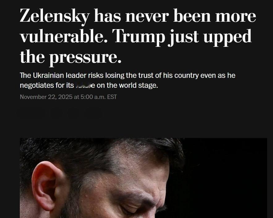 《华盛顿邮报》撰文指出：
“一场腐败丑闻如火上浇油，激化了民众的愤懑情绪——人们