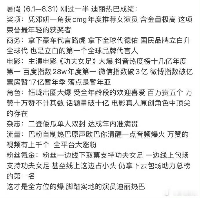 迪丽热巴的一个半月女顶是这样的