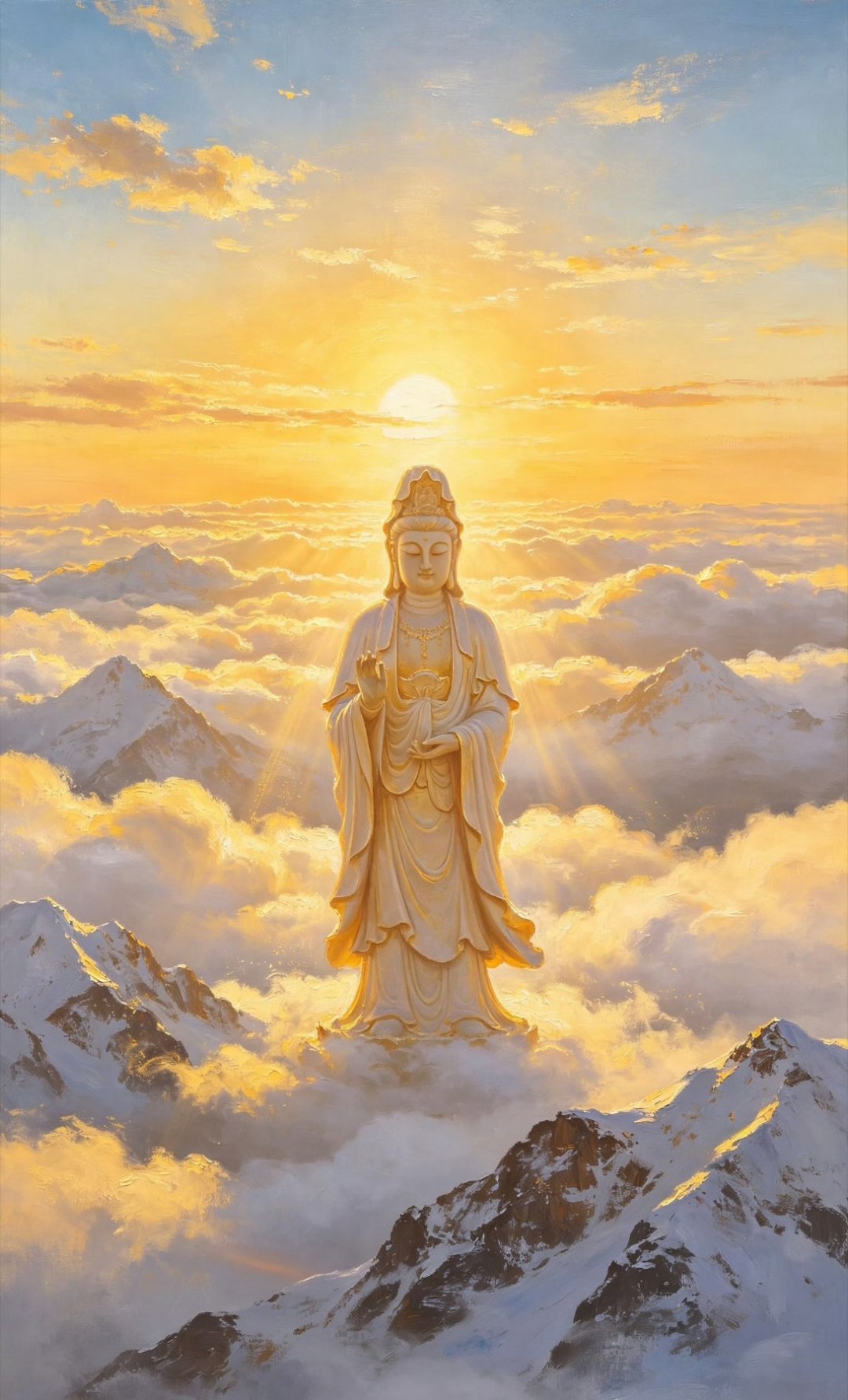 往后的你，心有菩提，事遇皆顺，常伴安宁与喜乐🙏 
